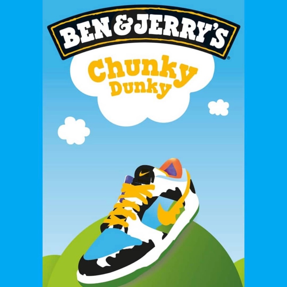 New Nike SB Ben & Jerry’s Chunky Dunky’s Size 9M - Picture 9 of 12